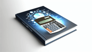alt_text: Modern book cover featuring a GPA calculator, symbolizing global academic success and innovation.