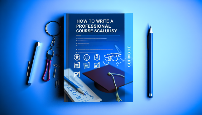 How to Write a Professional Course Syllabus in 5 Steps