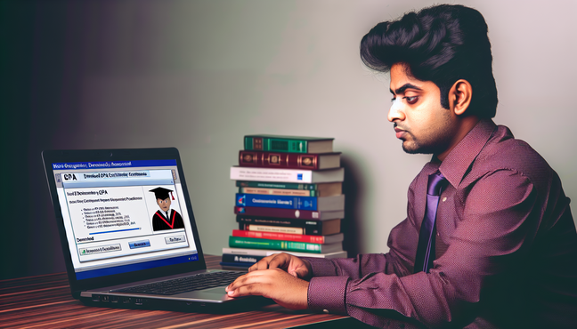 How to Download GPA Certificate from Your University Portal